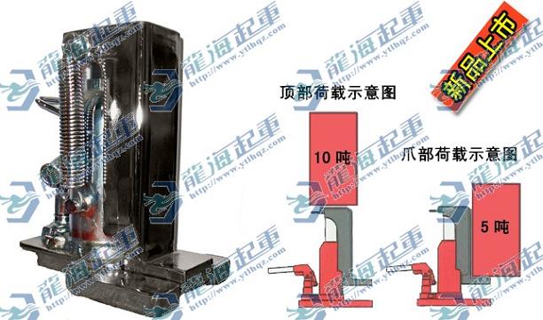 防腐蚀爪式千斤顶